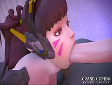 Dva Finds Place For Such A Monstrous Sweet Rod [Grand Cupido]( Overwatch )