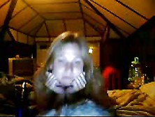 Funny Girl In Webcam