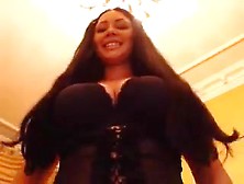 Dumb Bitch Flashes Her Saggy Tits On Cam