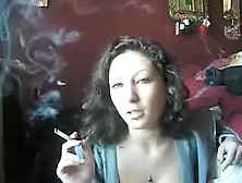 Horny Amateur Smoking,  Fetish Adult Scene
