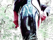 Slutboyben Cam4 Sexy Latex Femboy Brainfucked Exposed Am Stern Berlin