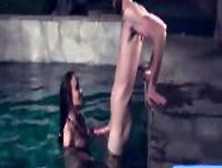 Luscious Whore Sandee Westgate Twat Pounded By The Pool