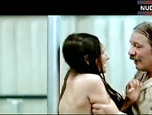 Olivia Hussey Topless In Shower – Escape 2000