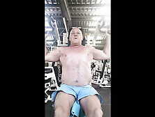 Fitness Musclebear Daddy Bodybuilder Studio Biceps Strongman Powerlifter