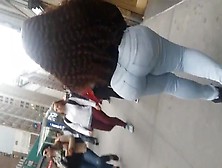Ghetto Milf Bubble Butt In Tight Jeans
