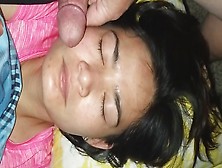 Jerk Off On The Asian Blowjob Queen