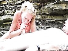 Romantic Water Side Slow Sexsual Head Intimate Cock Sucking Off & Fucking Real Lovemaking