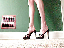 Femme Feet In High Heels