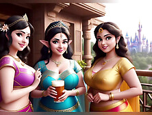 Ai Generated Uncensored 3D Anime Disney Princess Images Of Bbw Indian Women