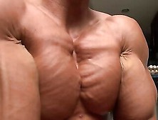 Hot Dude With Ripped Muscle,  Real Men Physique