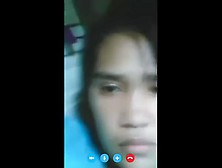 Skype With 23 Yo Filipino. Mp4