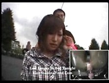 Mitsumi Tries Orgasmic Wheelchair Dildo In Public