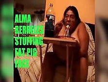 Alma Berrrele Eating,  Naked Of Course