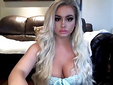 Sexy Blonde Doll Has Big Confidence In Her Hot Body