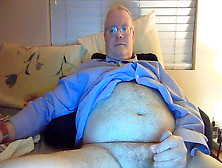 Father Finishes Off On Webcam