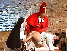 Shocking Priest And Nun Threeway Sinning