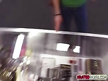 Lady In Green Is Fucked Hard In A Pawnshop By The Owner