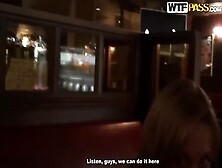 Handsome Busty Russian Lindsey Olsen In Blowjob Video In Public