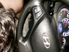 Cruising Uber Fucks A College Student Bareback In The Car In Public And Cums Inside His Ass Outdoor
