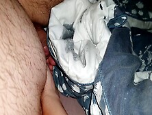 The Stepmother's Hand Goes Under The Blanket Taking Out Her Stepson's Cock And Gives Him A Handjob Gently