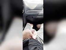 Outside Vehicle Hand Job And Creampie Into Mouth,  Oral Sex
