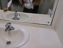 Cheating On Her Hubby In The Bathroom. Mp4