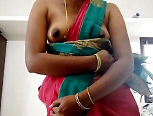 Swetha Desi Tamil Wife Saree Strip Show