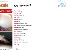 Sexy Omegle Teen Shows Everything