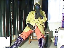 Another Old Video Of Myself Wanking In Rubber.... What Else! Mmmm