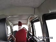 Naughty Santa Cab Driver Bangs Two Babes