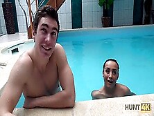 Hidden Cam Catches Aventuras Getting It On In A Private Pool