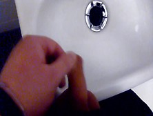 Teen Boy Piss In A Public Sink
