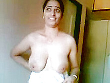 Shy Marathi Aunty Stripping