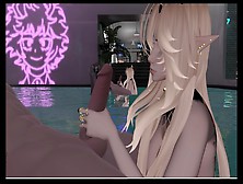 Vr Erp,  Sexy Blonde Gives Head And Gets Poked Hard In Pool