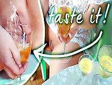 You Taste And Drink My Pee! Pee Degustation.  Pissing.  Golden Shower | Nasty Dove