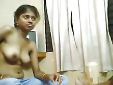 Sexy Indian With Big Tits Teases On Webam