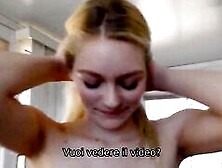 Vip4K.  Blonde Likes Lender's Idea To Approve Credit For Snatch