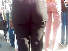 Nice Ass Milf In Black Pants