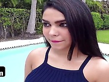 Bffs - Innocent Teen Ada Sanchez Used And Fucked By Four Horny Busty Sorority Girls By The Pool