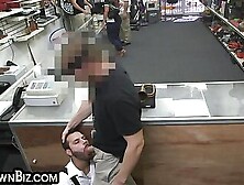 Gay Pawn Doggystyle Banged In Toilet Of The Pawn Shop