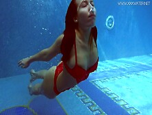 Being Naked Underwater Brings Her Sexual Pleasures