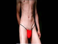 Underwear Show - Twink Boy Wanks His Nice Dick