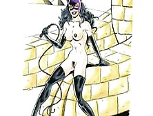 Batman With Catwoman And Batgirl Orgies