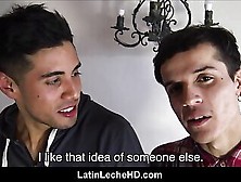 Latino Twink And Jock Boyfriends Get Paid To Have Threesome With Filmmaker Pov