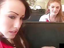 This Babe Is Fucked By Her Bus Driver