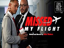 Business Men Strangers Meet & Have Rough Gay Fuck After Flight Delay