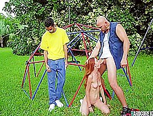 Huge Dick Bully Fucks Slim 18-Year-Old In Park With 18 Years Old,  J Mac And Ava Harper