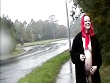 Pregnant Lassie Wants To Got Caught Into Outdoors