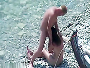 Blowjob Action On The Beach
