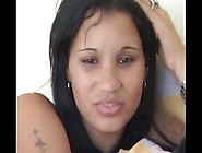 Latina Has Threesome And Quits